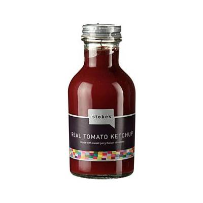 Stokes Sauces Real tomatový kečup bez lepku 257 ml