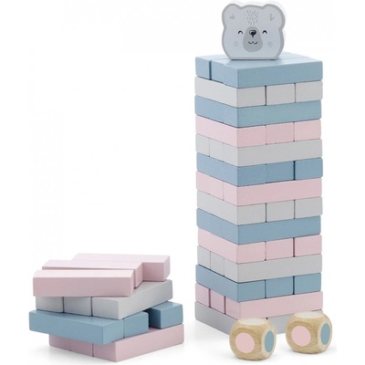 Viga Jenga věž polárny medveď
