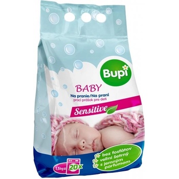 Bupi Baby Sensitive prací prášok pre deti 20 PD 1,5 kg