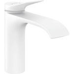 Hansgrohe Vivenis - Смесител за мивка 110, EcoSmart, бял мат 75022700 (75022700)