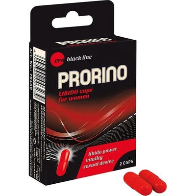 HOT Ero Prorino Black Line Libido caps for women 2tbl