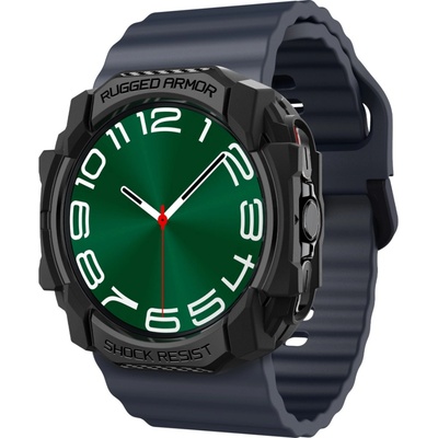 Spigen Удароустойчив протектор Spigen Rugged Armor за Samsung Galaxy Watch Ultra - Черен