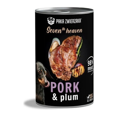 Paka Zwierzaka Adult Seventh Heaven Schab pork & plum 400 g