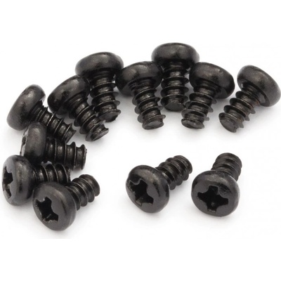 BlackZon Samořezný šroub s půlkulatou hlavou PBHO2,3x4 12 ks