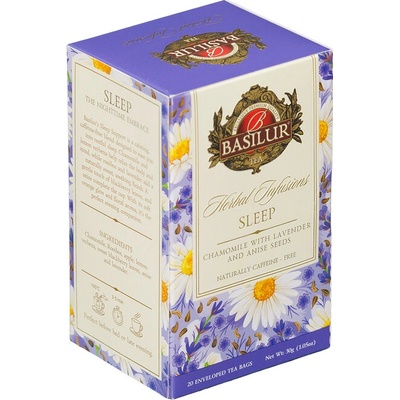 BASILUR Herbal Sleep prebal 20 x 1,5 g