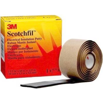 3M Scotchfil Elektroizolační tmelová páska, černá, tl. 3, 1 mm, 38 mm x 1, 5 m (7000006089)