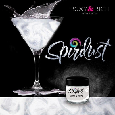 Roxy and Rich Metalická farba do nápojov Spirdust perleťová 1,5 g