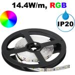 UltraLux Led ЛЕНТА, 14.4w/m, rgb, 12v dc, smd5050, 60leds/m (ng5060rgb)