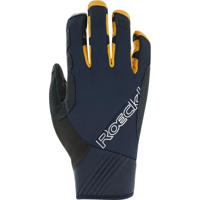 Roeckl Sports Ръкавици Roeckl Sports Karwendel 2 Gloves - Black / Golden Glow - размер 7, 5 (EU) (202-6762-0113)