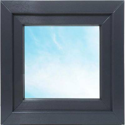 Solid Elements Premium OS 1, P, 60 × 60 cm, trojsklo, pravé, antracit, bílé W2GDBCZTK2.0009