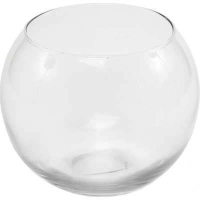VÁZA SKLO GUĽA V16xŠ18cm