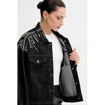 Gestuz Дънково яке Gestuz в черно преходен модел 10910794 (10910794)