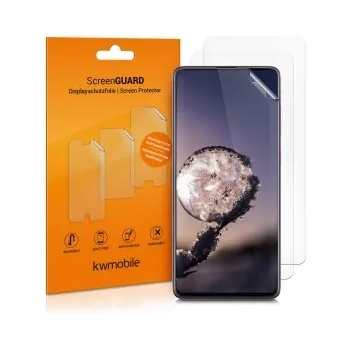 Image 1 of kwmobile 3x Защитно фолио за дисплей за Samsung Galaxy A71 - прозрачен