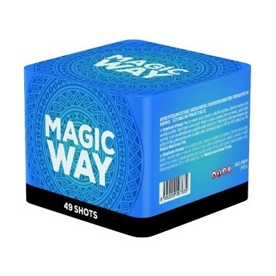 Kompaktní ohňostroj Magic Way 49 ran 20 mm