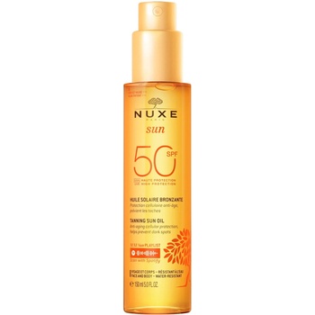 NUXE Sun Олио за придобиване на тен, SPF50, 150 ml