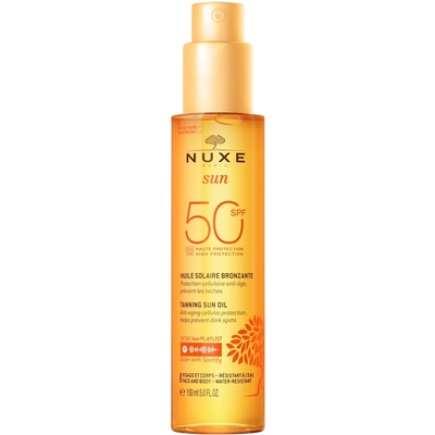NUXE Sun Олио за придобиване на тен, SPF50, 150 ml