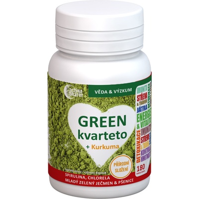 Astina GREEN kvarteto s kurkumou 180 tabliet