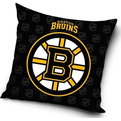 TipTrade Velurový Polštář NHL Boston Bruins 40x40 – Zboží Dáma