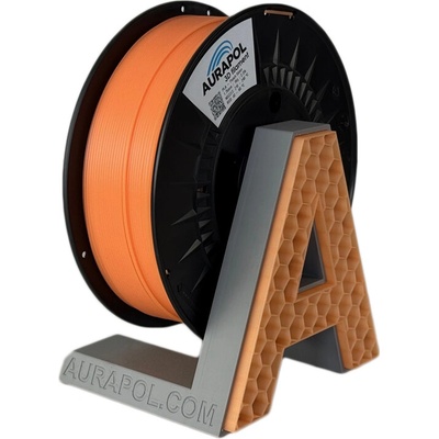 Aurapol PLA Peach flame částečně transparentní 1 kg 1,75 mm