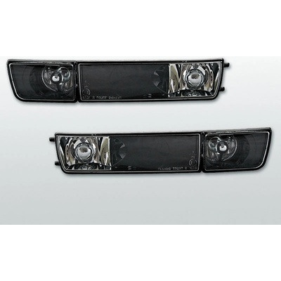 TUNING-TEC, Blinkry přední, VW GOLF III + VW VENTO, S MLHOVKOU, BLACK