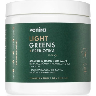 Venira light greens + prebiotika mango 168 g