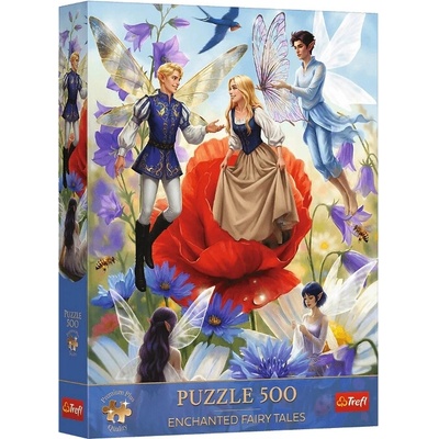 TREFL Premium Plus Enchanted Fairy Tales O Malenke 500 dielov