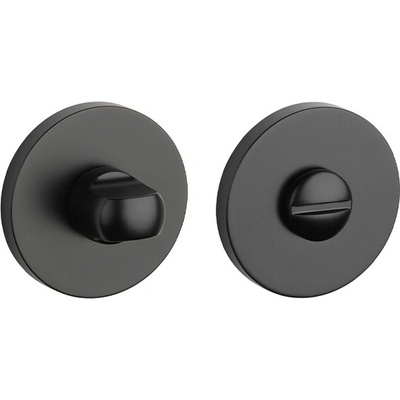Rozeta ku kľučke AT - ROZETA - R 7S CIM - čierna matná (BLACK) | MP-KOVANIA.sk