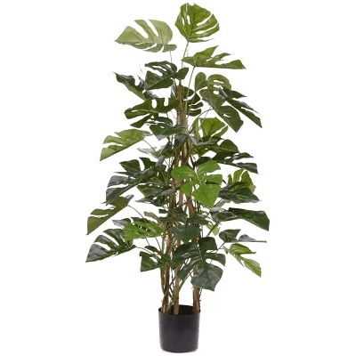 Umelá rastlina Monstera Deliciosa Bush 125 cm