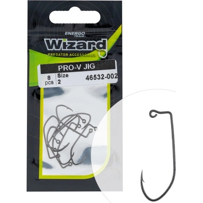WIZARD PRO-V JIG HÁČEK vel.2 8ks