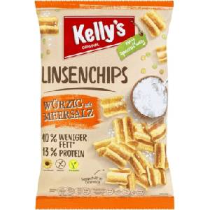 Kelly's Чипс от леща със сол - 90 г