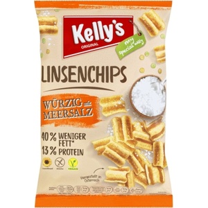 Kelly's Чипс от леща със сол - 90 г