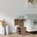 Asir Странична масичка ZET 51, 4x45 cм кафява (AS0504)