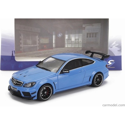 Solido Mercedes benz C-class C63 Amg Black Series 2012 Blue 1:43