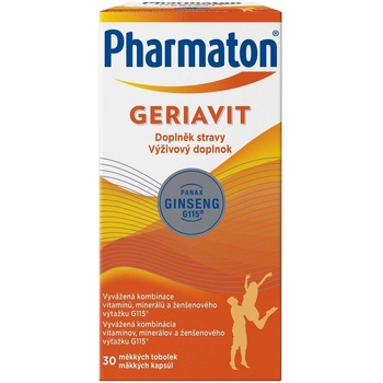 Pharmaton Geriavit Vitality 50+ tabliet 30