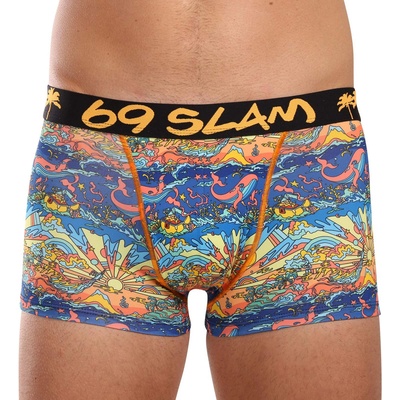 69slam Мъжки боксерки 69SLAM Hip DYSTOPIA 69slam | Mnogotsveten | МЪЖЕ | XL