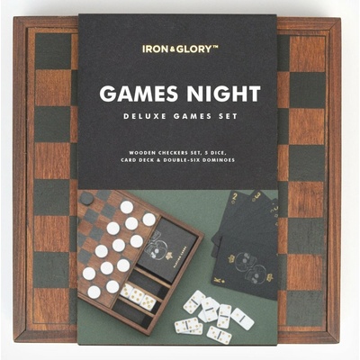 Games Night drevený set hier