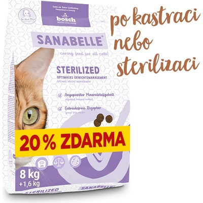 Bosch Sanabelle Sterilized 8 kg