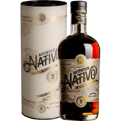 Auténtico Nativo 15y 40% 0,7 l (čistá fľaša)