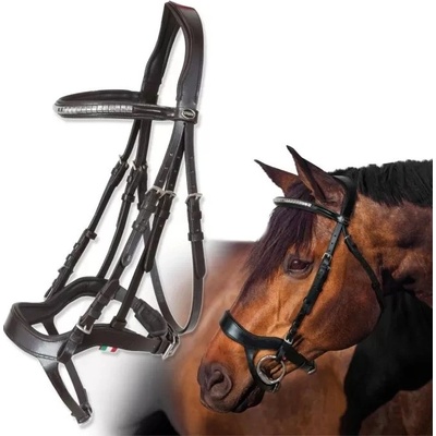 Horses Tasting Pro Bridle černa