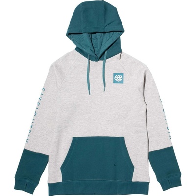 686 Knockout Pullover Hoody Heather Grey