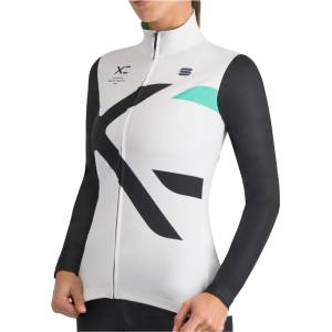 Sportful Дамско яке за ски бягане Sportful Women's Squadra Jersey Cross-country ski jacket - White / Black (103-2658-0314)