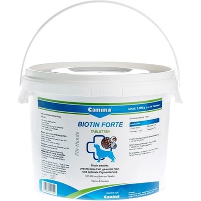 Canina Biotín Forte 600 tbl