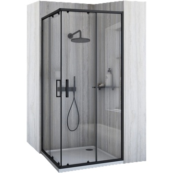 Image 1 of Rea Душ кабина Rea City 90x90 Black (KPL-K7446)