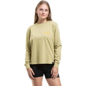 Meatfly дамска тениска с дълги ръкави Donnie Olive / Brown Mnt Meatfly | Zelen | ЖЕНИ | XS