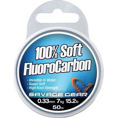 Savage Gear Soft Fluoro Carbon 50 m 0,33 mm 7 kg – Zbozi.Blesk.cz