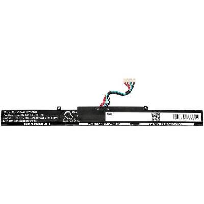 Батерия за лаптоп ASUS GL752JW, VivoBook Pro N552VW-FI035T, VivoBook Pro N752VX-GC084T, A41N1501 LiIon 15V 2600mAh CAMERON SINO (CS-AUL752NB)