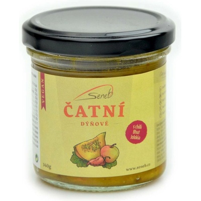 Seneb Čatní dýňové s chilli Bhut Jolokia 140 g