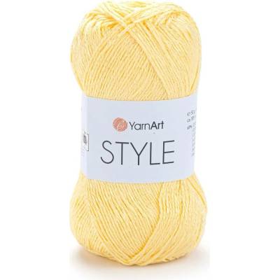 Yarn Art příze Style 656 světle žlutá