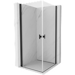 Mexen Mist-B Duo сгъваем душ кабина 75 x 75 см, прозрачна, черна - 8A2-075-075-70-00 (8A2-075-075-70-00)