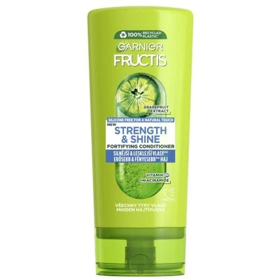 Garnier Fructis Strength & Shine Fortifying Conditioner 200 ml балсам за укрепване и блясък на косата за жени